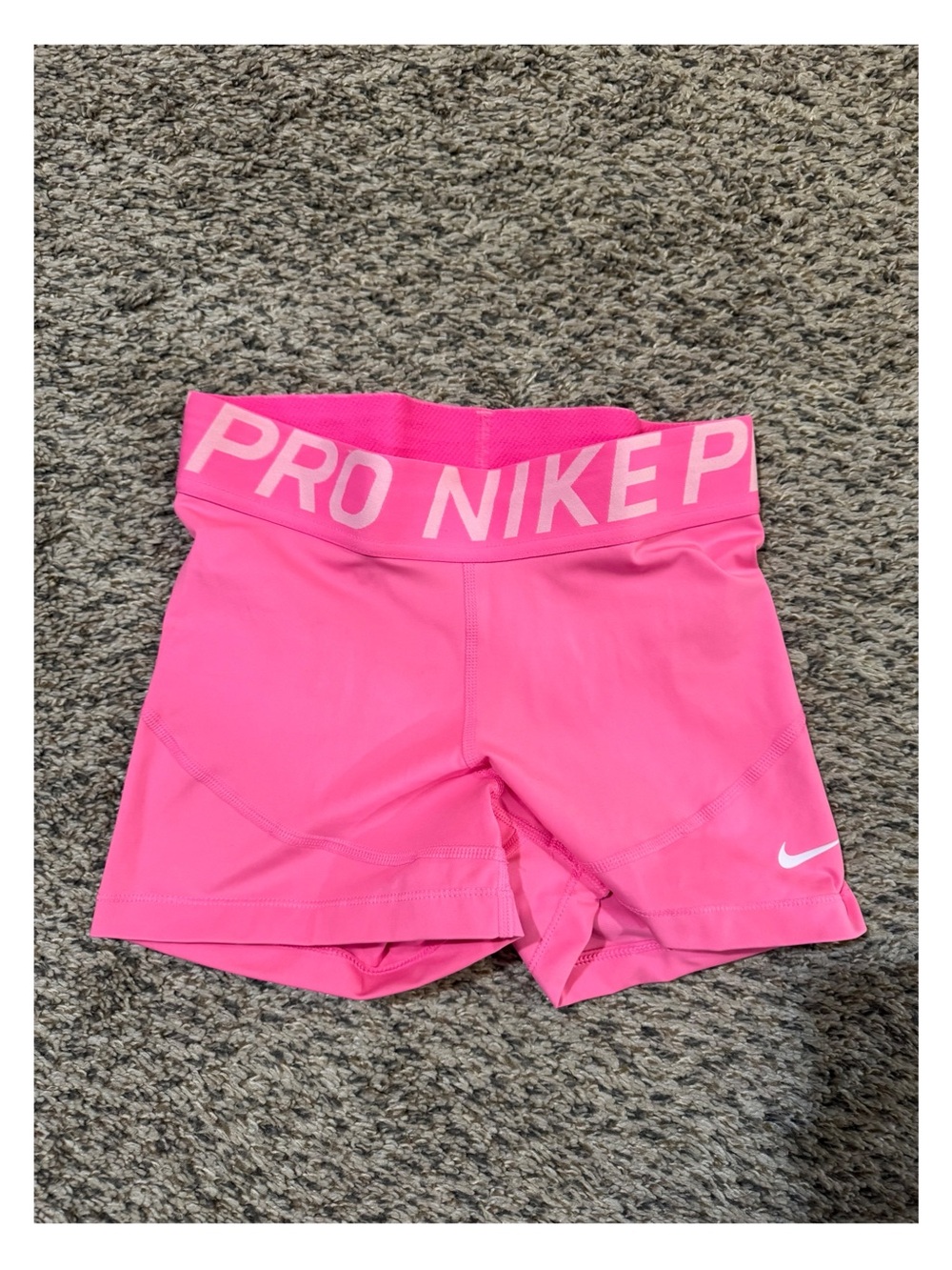 Nike Bright Pink Performance Compression Shorts
